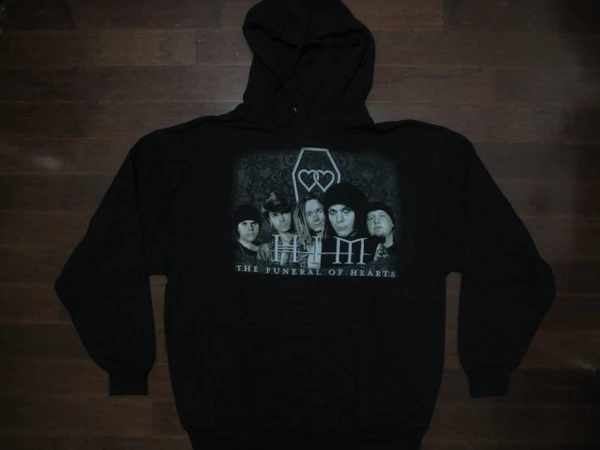 HIM - The Funeral Of Hearts-  Two Sided Printed Hoodie